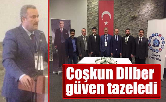Coşkun Dilber güven tazeledi Coşkun Dilber güven tazeledi