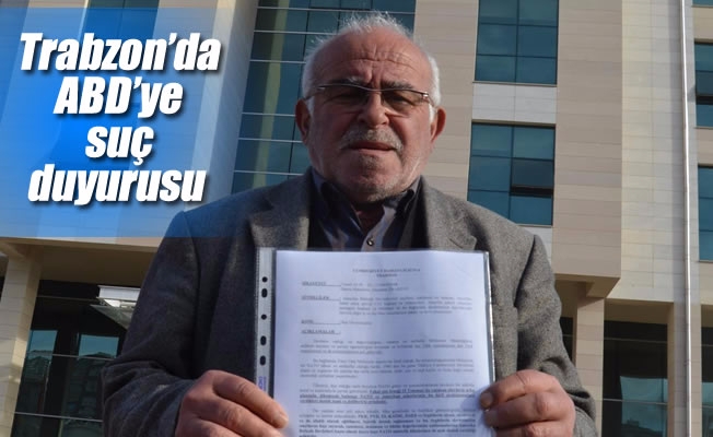 ABD hakkında suç duyurusunda bulundu ABD hakkında suç duyurusunda bulundu