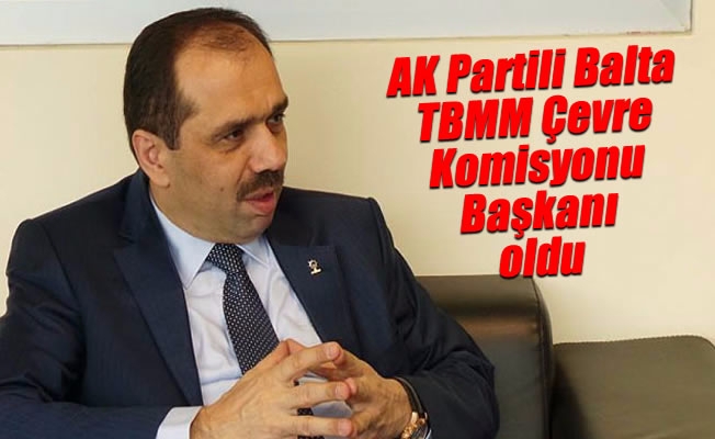 AK Partili Balta TBMM Çevre Komisyonu Başkanı oldu AK Partili Balta TBMM Çevre Komisyonu Başkanı oldu