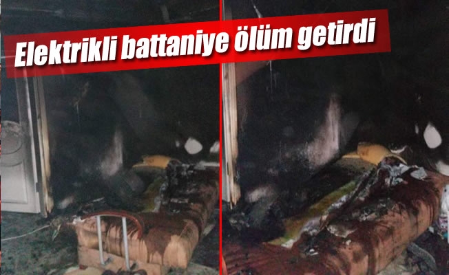 Elektrikli battaniye ölüm getirdi Elektrikli battaniye ölüm getirdi
