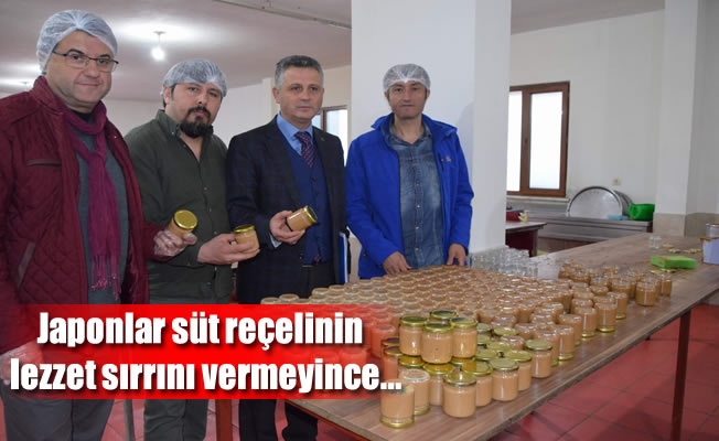 Japonlar süt reçelinin lezzet sırrını vermeyince... Japonlar süt reçelinin lezzet sırrını vermeyince...