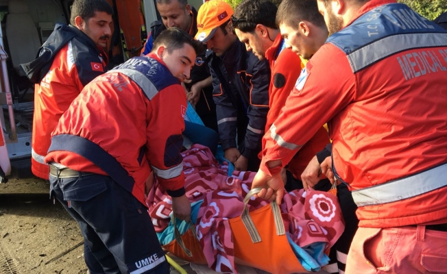 Rize'de 120 kilogram ağırlığındaki hasta UMKE ve AFAD desteğiyle hastaneye ulaştırıldı Rize'de 120 kilogram ağırlığındaki hasta UMKE ve AFAD desteğiyle hastaneye ulaştırıldı