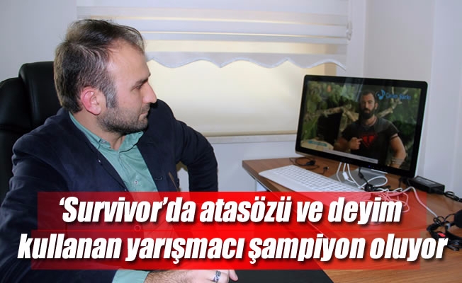 ‘Survivor’da atasözü ve deyim kullanan yarışmacı şampiyon oluyor ‘Survivor’da atasözü ve deyim kullanan yarışmacı şampiyon oluyor