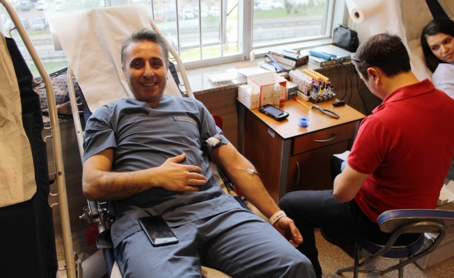 Özel İmperial Hastanesi'nden örnek kan bağışı kampanyası