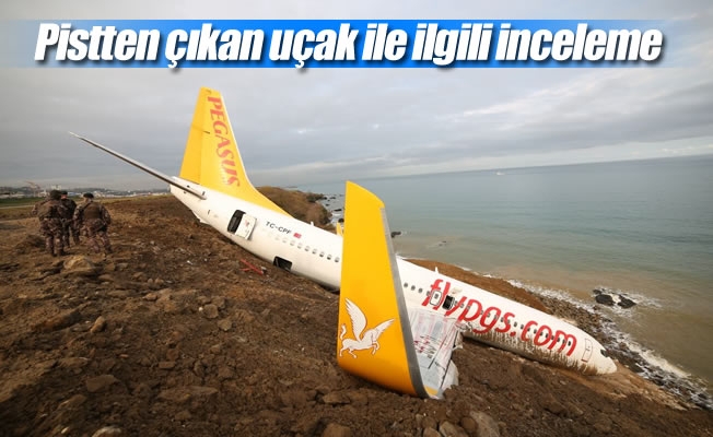 Pistten çıkan uçakla ilgili inceleme Pistten çıkan uçakla ilgili inceleme