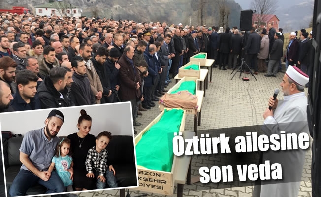 Öztürk ailesine son veda Öztürk ailesine son veda