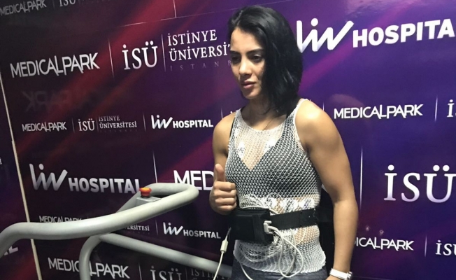 Sabriye Şengül, sağlık kontrolünden geçti. Sabriye Şengül, sağlık kontrolünden geçti.