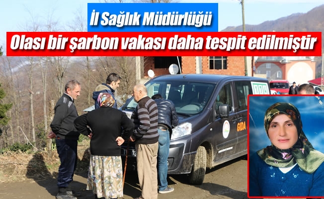 Trabzon'daki şarbon vakasına İl Sağlık Müdürlüğü'nden açıklama