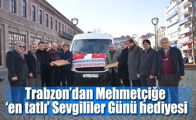 Trabzon’dan Mehmetçiğe ‘en tatlı’ Sevgililer Günü hediyesi