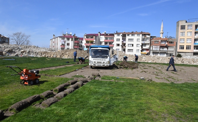 Avni Aker Stadı'nın çimleri Ekopark’ta yaşayacak Avni Aker Stadı'nın çimleri Ekopark’ta yaşayacak