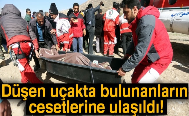 İran’da düşen Türk uçağında bulunanların cesetlerine ulaşıldı