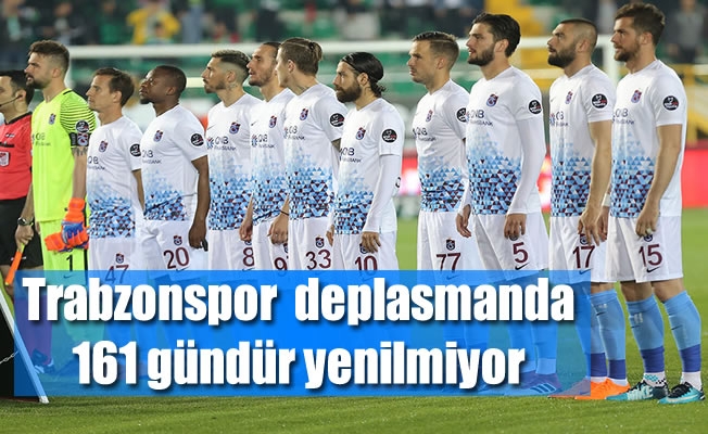 Trabzonspor, deplasmanda 161 gündür yenilmiyor
