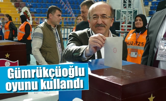 Başkan Gümrükçüoğlu oyunu kullandı Başkan Gümrükçüoğlu oyunu kullandı