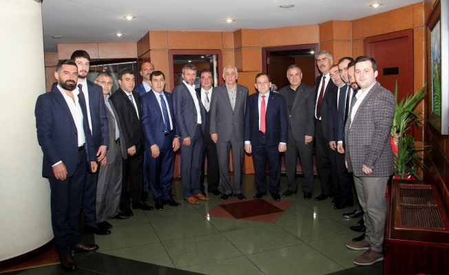 TTSO Başkanlarından TTB'ye ziyaret