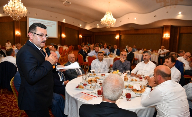 AK Parti’nin Trabzon’daki kurucuları iftar yemeğinde buluştu