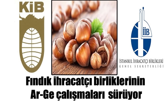 Fındık ihracatçı birliklerinin Ar-Ge çalışmaları sürüyor Fındık ihracatçı birliklerinin Ar-Ge çalışmaları sürüyor