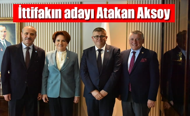 İttifakın adayı Atakan Aksoy İttifakın adayı Atakan Aksoy
