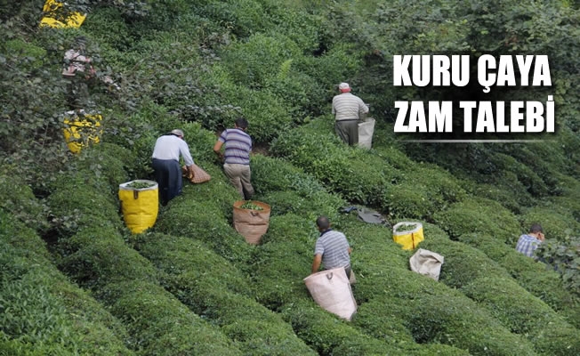 Kuru çaya zam talebi Kuru çaya zam talebi
