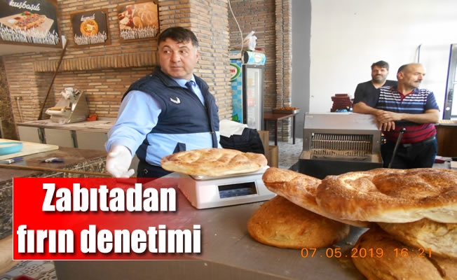 Zabıtadan fırın denetimi Zabıtadan fırın denetimi