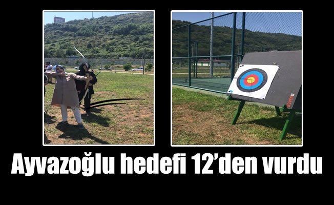 Ayvazoğlu hedefi 12’den vurdu Ayvazoğlu hedefi 12’den vurdu