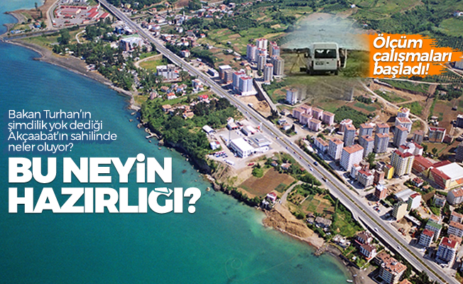 Bakan In Yok Dedigi Akcaabat Sahil Yolu Hazirliklari Basladi