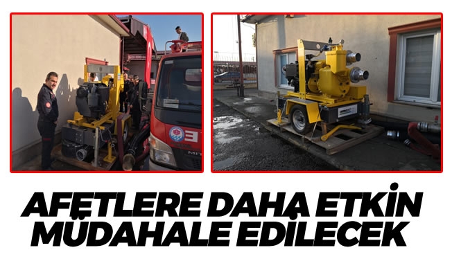 Afetlere daha etkin müdahale edilecek Afetlere daha etkin müdahale edilecek