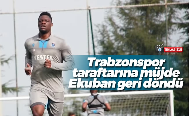 Trabzonspor taraftarına müjde Trabzonspor taraftarına müjde