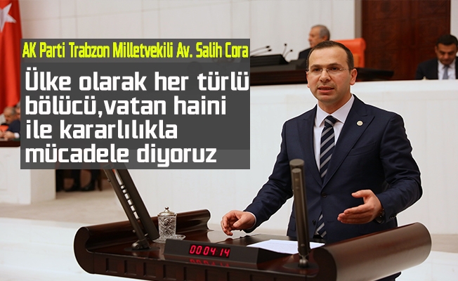 AK Parti Trabzon Milletvekili Av. Salih Cora olayla sosyal medya hesabından açıklama yaptı AK Parti Trabzon Milletvekili Av. Salih Cora olayla sosyal medya hesabından açıklama yaptı