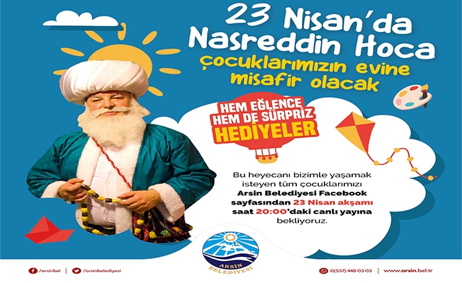Arsin Belediyesinden 23 Nisan’a özel yayın.. Arsin Belediyesinden 23 Nisan’a özel yayın..