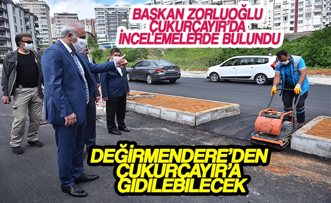 Başkan Zorluoğlu Çukurçayır’da İncelemelerde Bulundu Başkan Zorluoğlu Çukurçayır’da İncelemelerde Bulundu