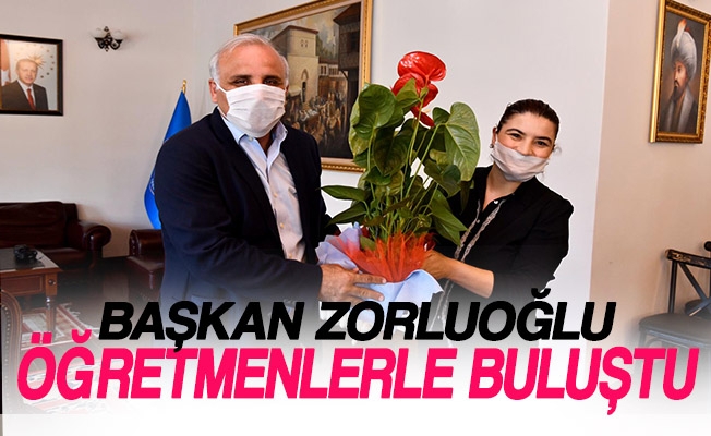 Başkan Zorluoğlu Öğretmenlerle Buluştu Başkan Zorluoğlu Öğretmenlerle Buluştu