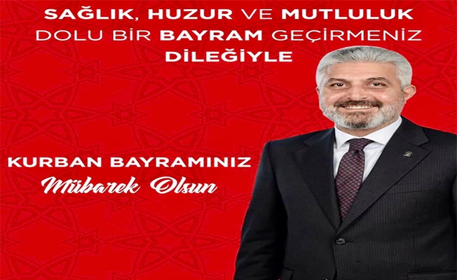 Dr. Adnan Günnar’dan Kurban Bayramı Mesajı Dr. Adnan Günnar’dan Kurban Bayramı Mesajı