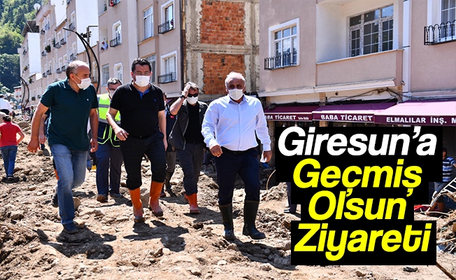 Giresun’a Geçmiş Olsun Ziyareti Giresun’a Geçmiş Olsun Ziyareti