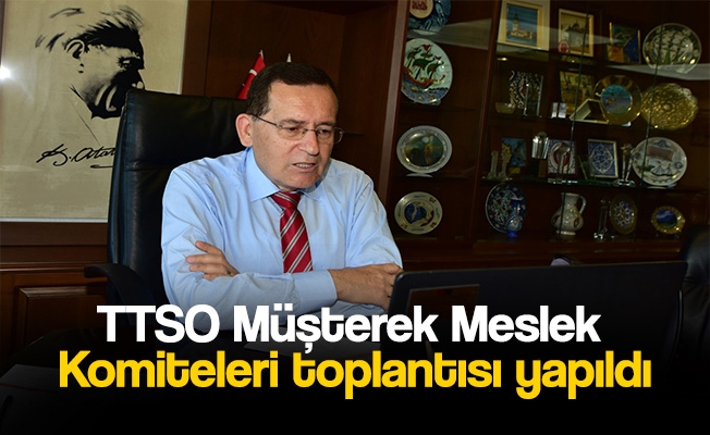 TTSO Müşterek Meslek Komiteleri toplantısı yapıldı TTSO Müşterek Meslek Komiteleri toplantısı yapıldı