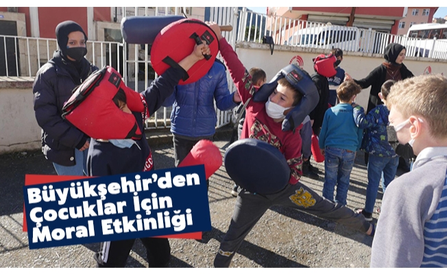 Büyükşehir Çocuklar İçin Moral Etkinlikleri Gerçekleştiriyor Büyükşehir Çocuklar İçin Moral Etkinlikleri Gerçekleştiriyor