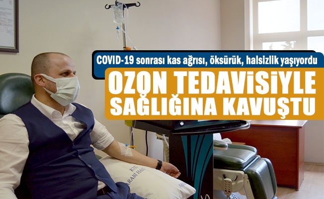 COVID-19 Hasarını, KTÜ Farabi Hastanesi’nde Uygulanan Ozon Terapi ile Atlattı