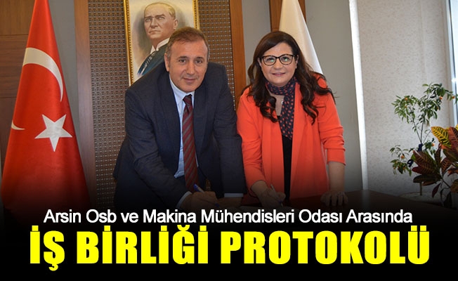 Trabzon Arsin Osb Ve Tmmob Makina Mühendisleri Odası Arasında İş Birliği Protokolü