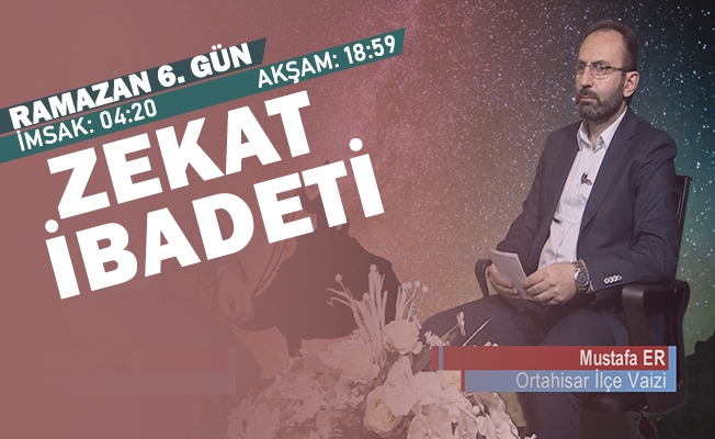Trabzon iftar vakti "İslam’ın Beş Temel Esasından Biri Zekât"