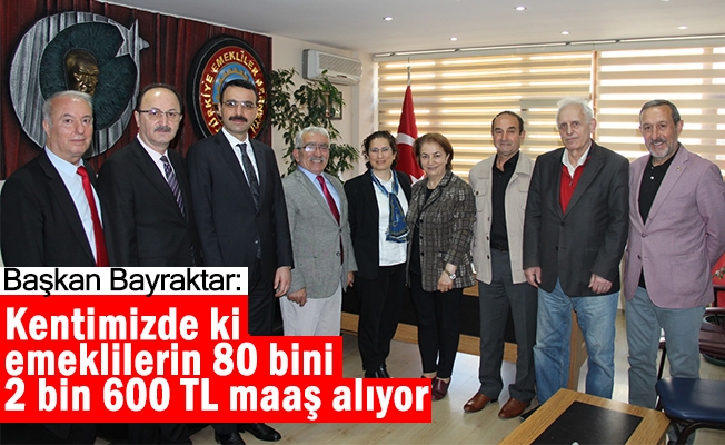 Sosyal Güvenlik Kurumu Trabzon İl Müdürü Erdem Akbay, Türkiye Emekliler Derneği (TÜED) Trabzon Şubesi’ni ziyaret etti.