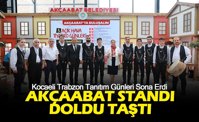 Kocaeli Trabzon Tanıtım Günleri Sona Erdi