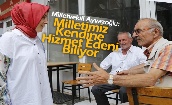 AK Parti Trabzon Milletvekili Bahar Ayvazoğlu’nun hızına yetişilmiyor!