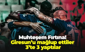 Trabzonspor 3'te 3 yaptı!