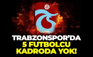 Trabzonspor'un Giresun maçı kadrosu açıklandı