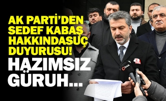 Ak Parti Trabzon İl Başkanlığından Sedef Karabaş Hakkında Suç Duyurusu.