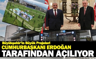 Büyükşehir’in Büyük Projeleri Cumhurbaşkanı Erdoğan Tarafından Açılıyor