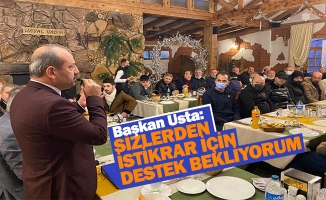 Trabzon Şoförler ve Otomobilciler Odası Başkanı Ömer Hakan Usta, Akçaabat-Trabzon minibüsçü esnafı ile bir araya geldi