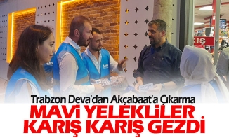 Trabzon Deva'dan Akçabaat'a Çıkarma