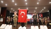 Akçaabat’ta Çelenk Sunma Töreni Düzenlendi