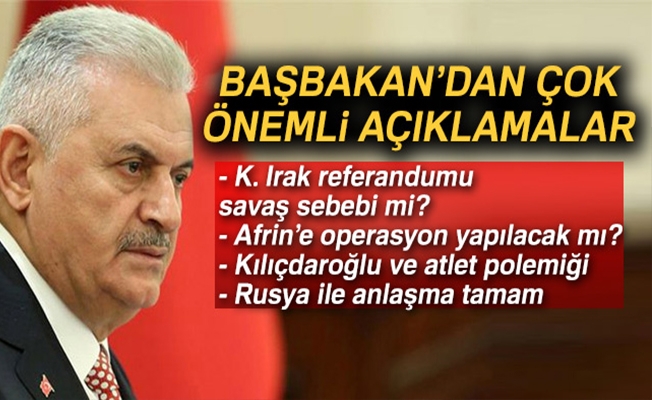 Başbakan Yıldırım'dan MHP lideri Bahçeli'ye yanıt