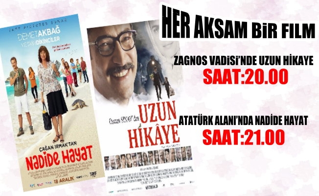 Trabzon Atatürk Alanı sinemaya dönüyor